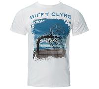 T-Shirt Biffy Clyro opuestos (blanco)