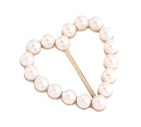 T-Shirt Clips Clothes Corner Knotted Button Alloy Circle Clip Shirt Scarf Scarves Fastener para Mujeres Niñas Accesorios Decorativos(Color 2)