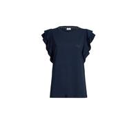 T-shirt con rouches donna Liu Jo blu ES25LJ41 TA5178 J5904 S