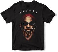 T-Shirt de Style Vintage pour Hommage Blanc Jaune Noir Rouge Homme Femme T-Shirt 100% Coton Black