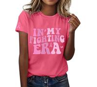 T-Shirt décontracté pour Femme, Coupe Classique, basique, Confortable, à Porter au quotidien, polyvalent, idéal pour Les Jeans, Les jupes et Les Pantalons, Confortable en Camisas Manga Corta (XL)