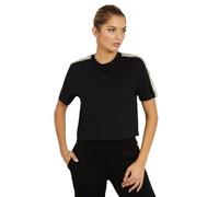 T-Shirt Donna Guess Britney Crop tee Nero ES23GU70 V3RI08I3Z14 S