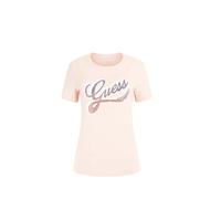 T-shirt donna Guess ss cn shaded logo tee rosa ES23GU82 W3GI34I3Z14 M