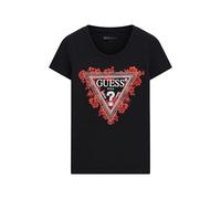 Guess Camiseta de mujer W6RI23 J1314 JBLK colores púrpura/melón/negro/blanco XS