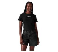 LEVI'S ® Camiseta 'Graphic Essential Sporty Tee' negro / blanco M negro / blanco