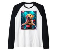 T-Shirt for Dog DJ - Love for Dogs Camiseta Manga Raglan