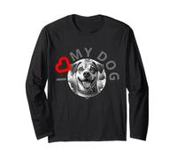T-Shirt for Dog Lovers - Love for Dogs Manga Larga
