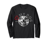 T-Shirt for Dog Lovers - Love for Dogs Manga Larga