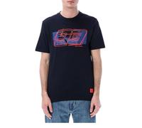 T-Shirt - Graphic 93 Marc Marquez Moto GP Homme Bleu (FR/ES, Letras, XXL, Regular, Regular, Azul)