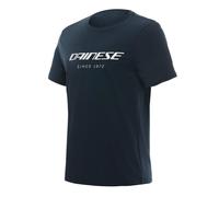T-Shirt Hombre Dainese ESSENCE WORDMARK Cuello redondo Carbonio