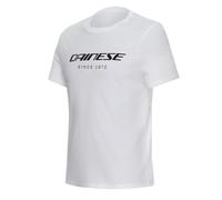 T-Shirt Hombre Dainese ESSENCE WORDMARK Cuello redondo White