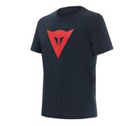 Dainese Hyper Speed Demon T-Shirt Camiseta de Manga Corta Cuello Redondo, Carbonio, L Men's