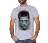T Shirt Man Brad Pitt Fight Club Movie Film Vintage Oscar Hollywood Star