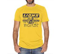 T Shirt Man Once Upon a Time in Hollywood Brad Pitt Lions Tarantino Men T-Shirt Banana Yellow