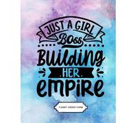 T-Shirt Order Book: Small Business Budget & Expense Organizer and Custom Order Tracking Notepad