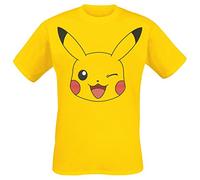 Pokemon: Pikachu Print Yellow (T-Shirt Unisex Tg. 2XL) [Italia]