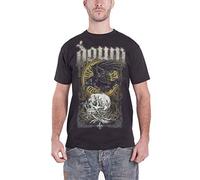 T-Shirt # S Black Unisex # Swamp Skull