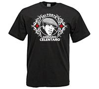 T-Shirt Shirt Adriano Celentano Actor Singer Movie Music Six Strong