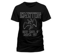 T-Shirt (Unisex-Xl) Us 77 (Black)