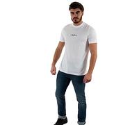 Fred Perry Embroidered T-Shirt L Blanco