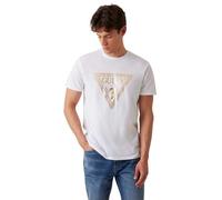 T-shirt uomo Guess logo triangolo white ES25GU65 M5RI49K9RM1 S