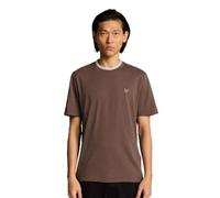 T-SHIRT Uomo LYLE & SCOTT 1874 TS2227TON TIPPED SUPERFINE X546 PLUM TRUFFLE