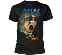 T Shirt Very Eavy Black Mens Unisex Rock Metal tee