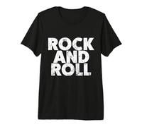 T-Shirt Vintage Grunge Old Rock & Roll Music, Rock and Roll Camiseta Premium