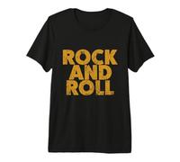 T-Shirt Vintage Grunge Old Rock & Roll Music, Rock and Roll Camiseta Premium