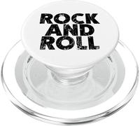 T-Shirt Vintage Grunge Old Rock & Roll Music, Rock and Roll PopSockets PopGrip para MagSafe
