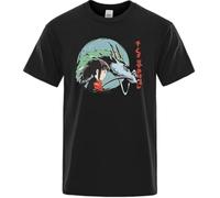 T-Shirts Mens Summer Brand Short Sleeve Male Tops Hip Hop Streetwear Men tee Shirts Harajuku Japan Anime T-Shirt(Medium)