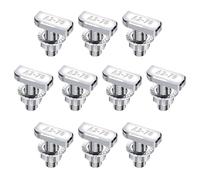 T-Slot Bolts Set - Heavy Duty Hammer Head Sliding Screws | Nuts For Track System | Durable Hardware Screws Automotive Roof Rack | Construction Projects, Workbench Installation And Equipment Mounting