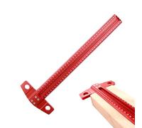 T Square: Herramienta De Medición De Carpintería, Regla De Arquitecto De Aleación De Aluminio, Trazador De Dibujo De Precisión, Instrumento Cuadrado De 300 400 Mm | Para Carpintero Diseñador Bricolaje