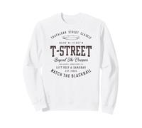 T-Street Surf San Clemente Diseño Vintage de California Sudadera