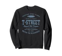 T-Street Surf San Clemente Diseño Vintage de California Sudadera
