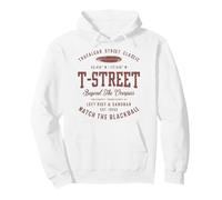T-Street Surf San Clemente Diseño Vintage de California Sudadera con Capucha