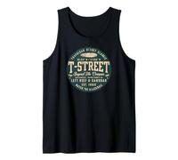 T-Street Surf San Clemente Vintage Costa de California Camiseta sin Mangas