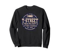 T-Street Surf San Clemente Vintage Costa de California Sudadera