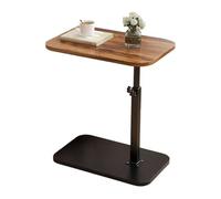 T TABLA CONSEJO ROSTA - C TABLA | Tablero de extremo giratorio de 360 grados para espacios pequeños | Mesa pequeña final | Mesa de sofá | Mesa auxiliar de cama | Escritorio de ordenador portátil p
