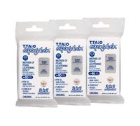 T.Taio - EsponJabón Perla de Nácar - Unisex - Pack 3 uds - Efecto Iluminador - Esponja + Jabón 2 en 1 para Limpieza Profunda - Ideal para Todo Tipo de Pieles - Suaviza, Unifica y Da Brillo Natural