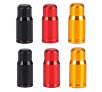 T TAKONE Tapones de válvula de bicicleta, 6 unidades, aluminio ultraligero, tapones de válvula Presta, tapones de válvula de bicicleta franceses para bicicleta, bicicleta de montaña, bicicleta de