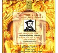 T. Tallis - Complete Works 5: Music for the Divine Office 2