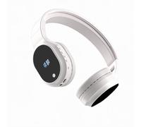 T.TAOMI Auriculares de Radio FM, Auriculares inalámbricos para Cortar el césped, Ciclismo, Trotar, Radio portátil con batería Recargable de 400 mAh, Pantalla LED, fácil de Usar, Conector de 3.5 mm,