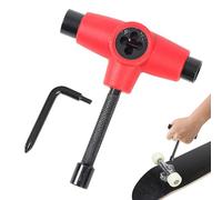 T tipo llave de grifo - T Tipo monopatín mano naves clave | T llave de tirador, skate accesorio clave para patines quad patines en línea Llave pequeña