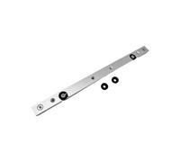 T-Track - Deslizador de barra de inglete con rodillos lisos para enrutador y proyectos, herramienta de sujeción de varilla de inglete de aluminio con tope ajustable para mesa de carpintería