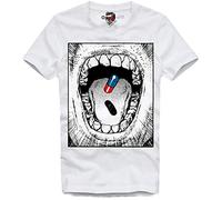 T-Tshirts Camisetas y Tops Akira Pill Red Blue Psychopath Matrix Manga Psychonaut(XX-Large)