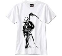 T-Tshirts Camisetas y Tops The Grim Reaper Sensenmann Death Tod Satan Lucifer Church(Small)