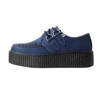 T.U.K. Vegan Viva High Creeper - Zapatos Hombre y Mujer - Color Night Blue Vegan TUKskin™ - Talla EU38