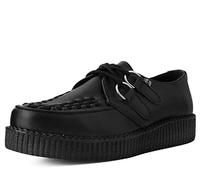 T.U.K. Vegan Viva Low Creeper - Zapatos Hombre y Mujer - Color Black TUKskin™ - Talla EU44