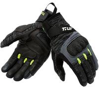 T.UR Guantes G-Knit Negro y Amarillo flúor M